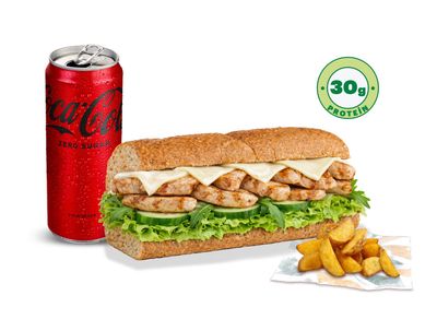 Teriyaki Tavuk & Peynir Sandviç (15 cm.) Menü