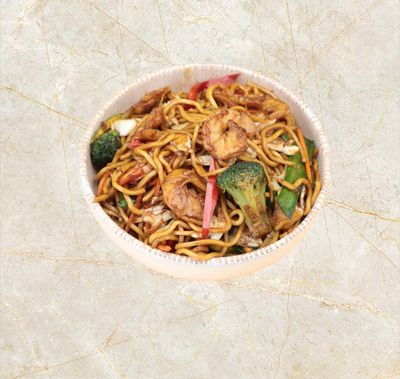 Karidesli Sebzeli Erişte