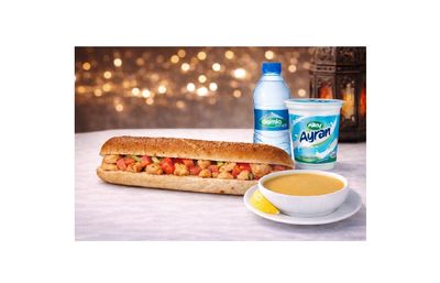 Tavuk  Ekmek +Çorba +Ayran + Su