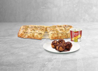 Bol Peynirli Ekmek + 4'lü Cinnamon Roll + Algida Dondurma