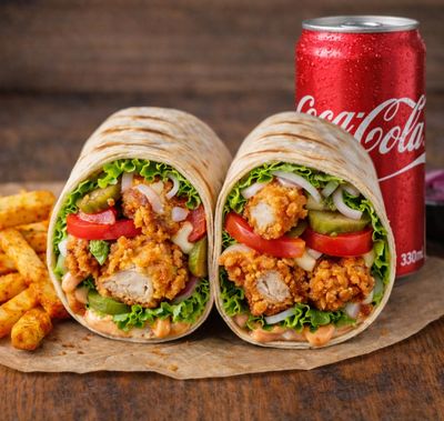 Çıpa Wrap Menü (Çıtır Tavuk)