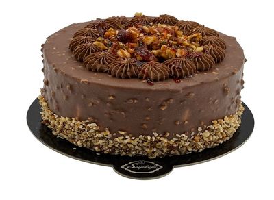 Krokan Çikolatalı Pasta (4-6 Kişilik)