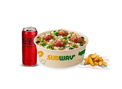 Marinara Soslu Köfte Bowl Menü