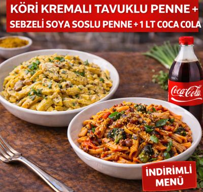 Körili Tavuklu + Sebzeli Soya Soslu