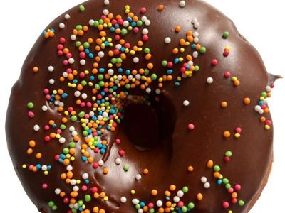 Siyah Çikolatalı Donut