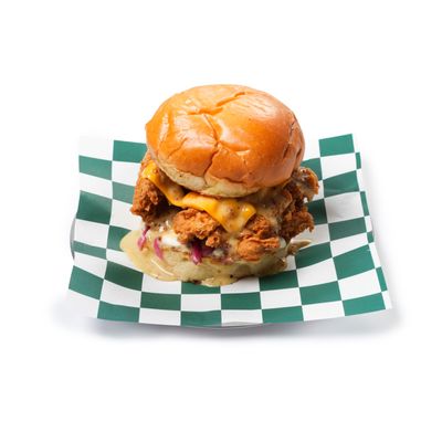 Honey Mustard Chicken Burger