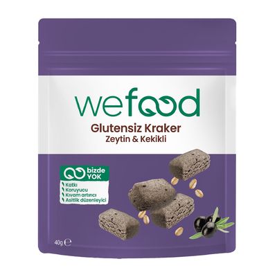 Glutensiz Zeytinli Kekikli Kraker
