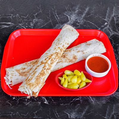 Kaşarlı Mega Tavuk Döner Dürüm (70 cm.)