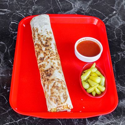 Kaşarlı Full Double Tavuk Mega Tavuk Döner Dürüm (35 cm.)