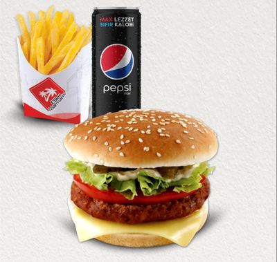 Cheeseburger Menü