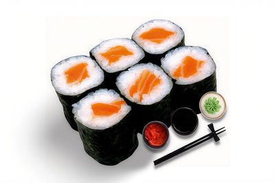 186- Sake Maki Roll (6 Pcs.)