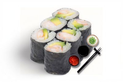 188- Avokado Ebi Maki Roll (6 Pcs.)