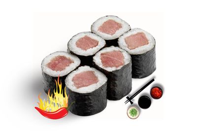 192- Spicy Tuna Maki Roll (6 Pcs.)