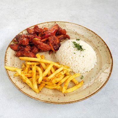 Köri Soslu Tavuk (1 kg.)