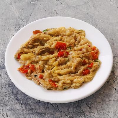 Közlenmiş Patlıcan Salatası