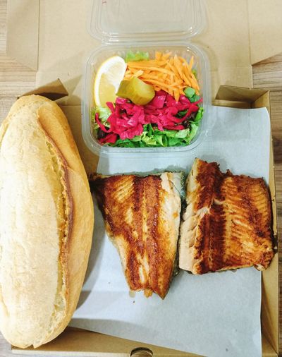 Izgara Karadeniz Somon (1 Kişilik)