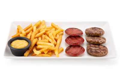 Baba Köfte & Sucuk & Patates Kızartması