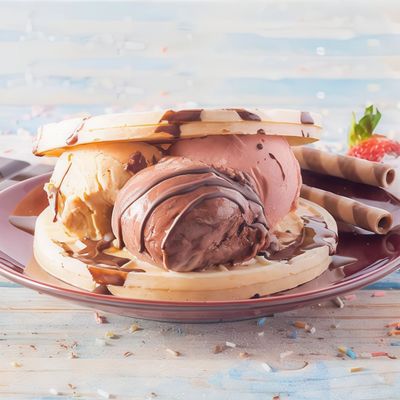 Kağıt Helvalı Dondurma