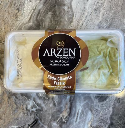 Vanilyalı & Çikolatalı & Antep Fıstıklı Dondurma (500 gr.)