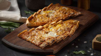 Kıymalı Yumurtalı Pide