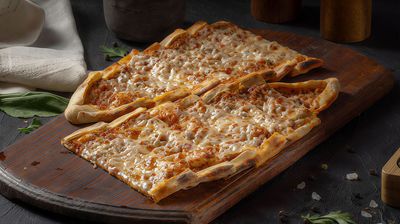 Kıymalı Kaşarlı Pide