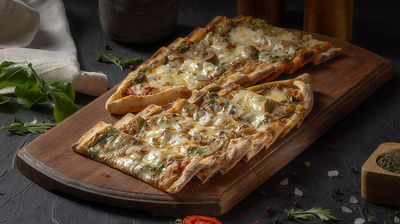 Karışık Sebzeli Pide