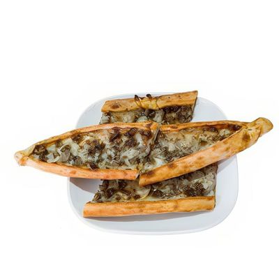 Kavurmalı Kaşarlı Pide