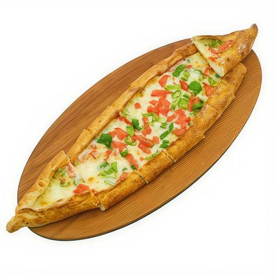 Sebzeli Kaşarlı Mantarlı Pide