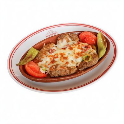 Kiremitte Kaşarlı Köfte