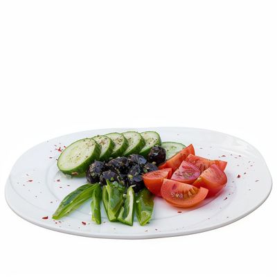 Salatalık & Domates & Yeşil Biber