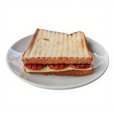 Kaşarlı Sucuklu Tost