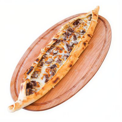 Kavurmalı Kaşarlı Pide