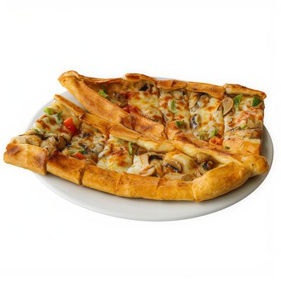 Tavuklu Mantarlı Pide