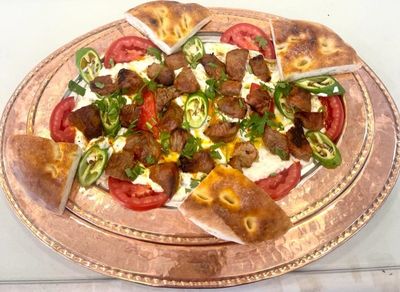 Alinazik Kebap (Çöp Şişten)