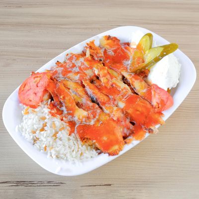 İskender (Tavuk Dönerden)