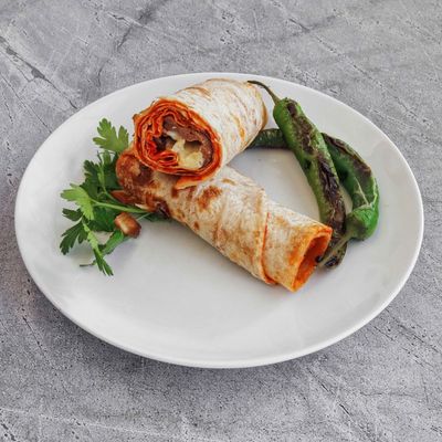 Kaşarlı Çöp Şiş Dürüm