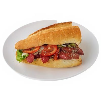 Salçalı Sucuklu Sandviç