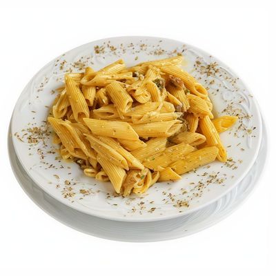 Köri Soslu Penne Makarna