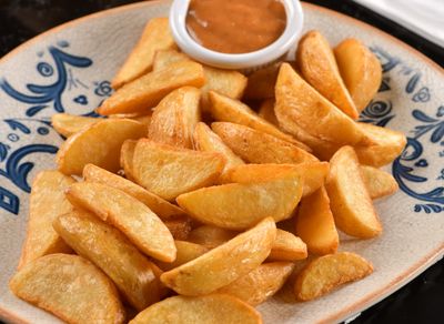 Elma Dilim Patates Kızartması