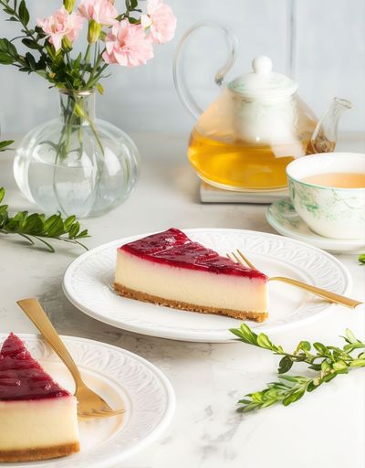 Frambuazlı Cheesecake