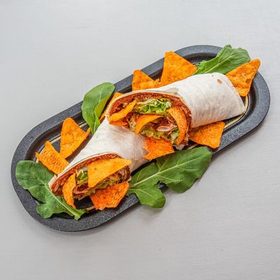 Doritoslu Double Çiğ Köfte Dürüm
