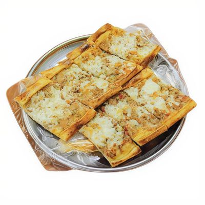 Kuşbaşılı Kaşarlı Mantarlı Pide