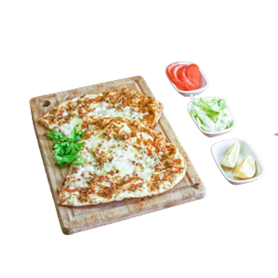 Kıymalı Kaşarlı Lahmacun