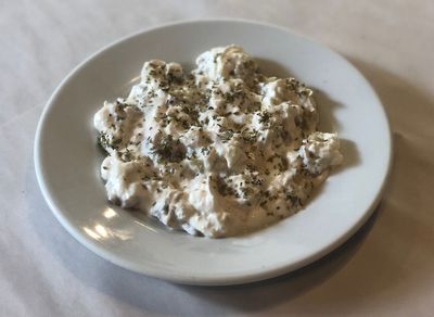 Sarımsaklı Yoğurtlu Patlıcan