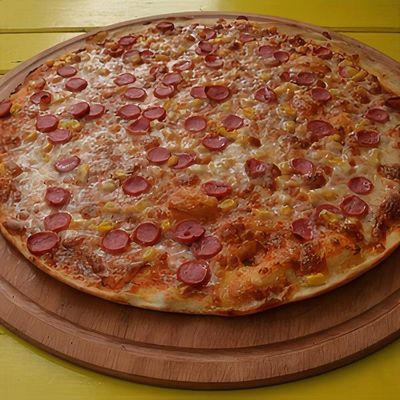 Sosisli Pizza (Jumbo Boy 42 cm.)