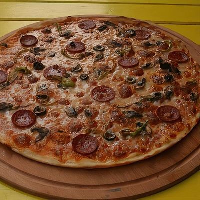Sucuklu Pizza (Jumbo Boy 42 cm.)