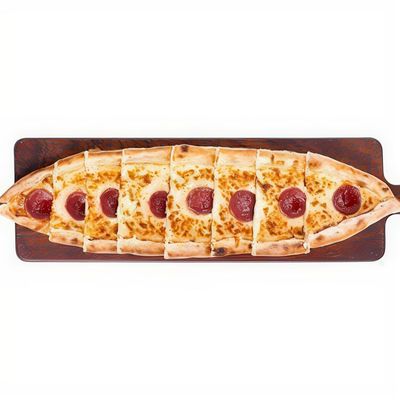 Sucuklu Kaşarlı Pide (Açık)