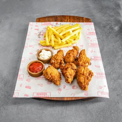 Çıtır Tavuk Kanat (6 Adet)