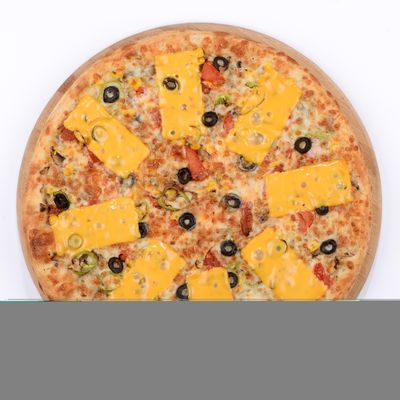 Cheddarlı Karışık Pizza (Orta)