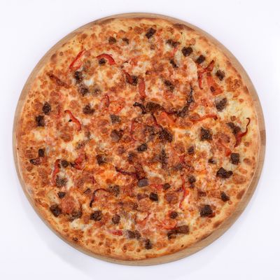 Kavurmalı Pizza (Büyük)